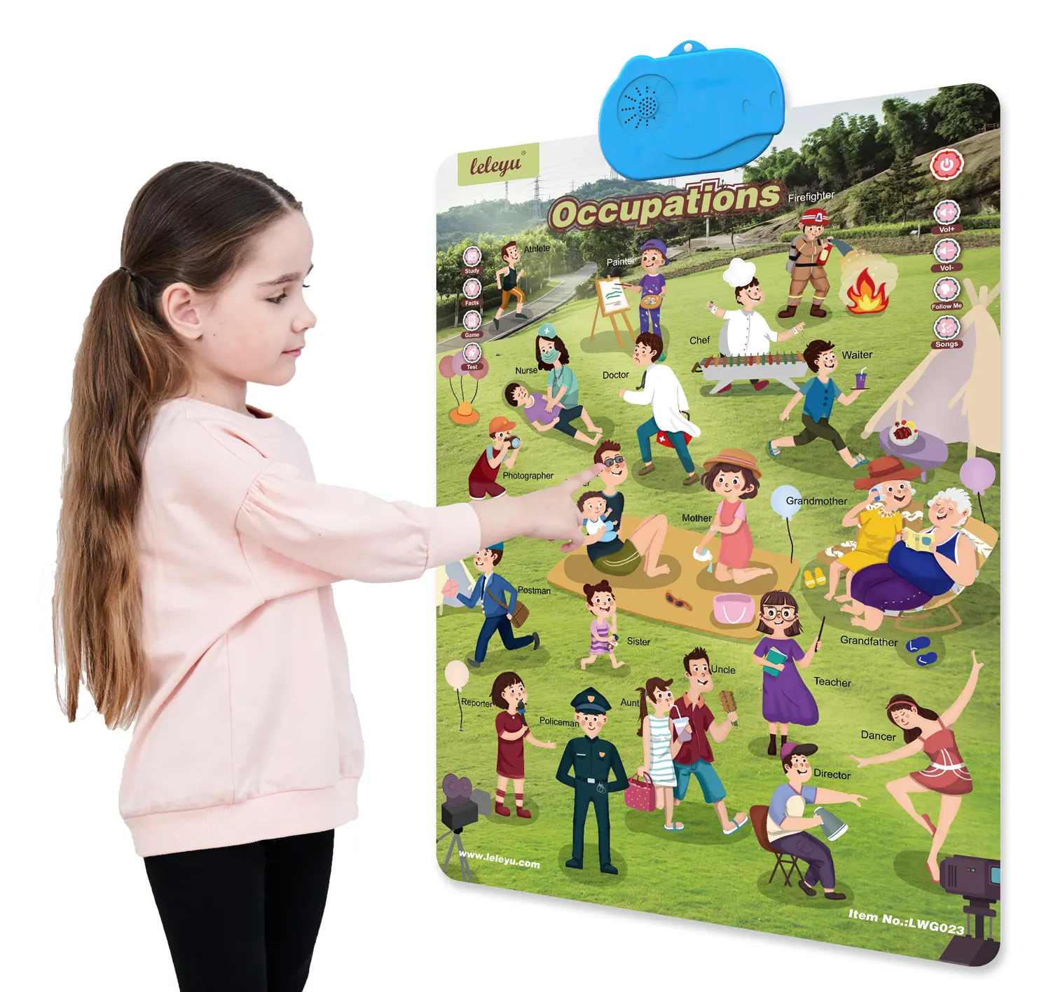 OEM Preschool Educational Talking Learning Posters ABC 123 Interactive Music Alphabet Wall Chart Supplier, Suppliers