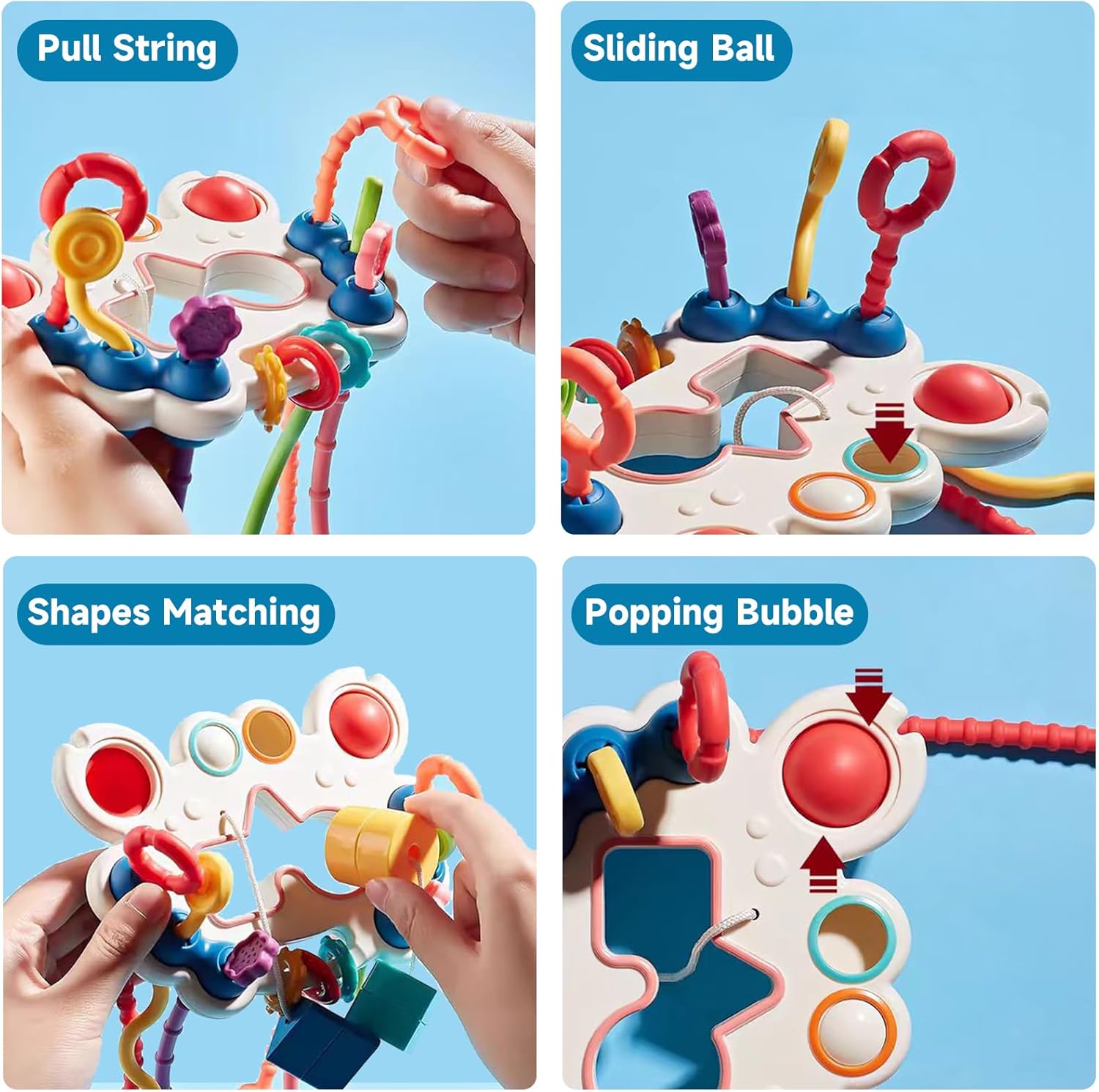 Encourages Motor Skills and Cognitive Growth