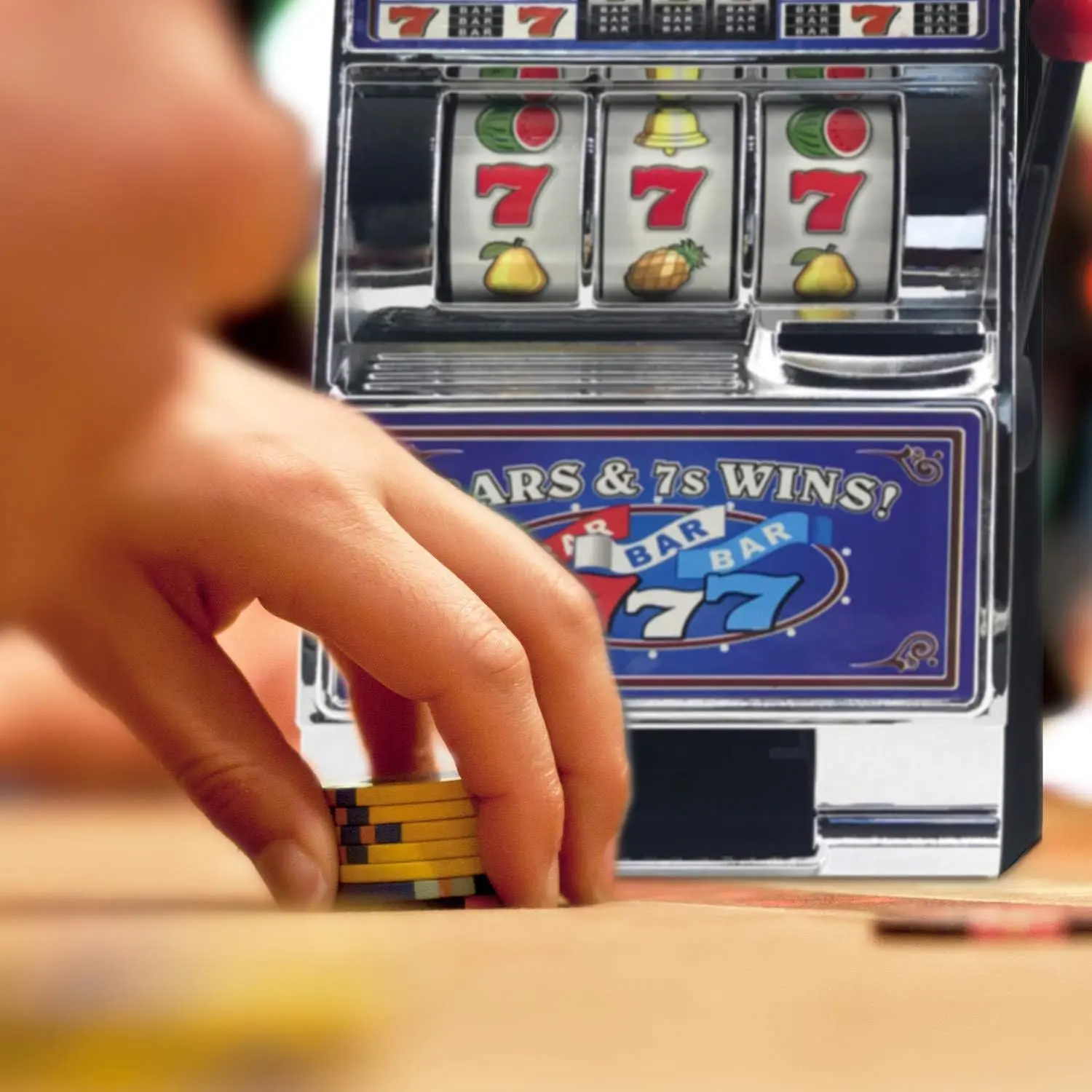 Cheap Mini Slot Machine Bank Toy with Lights and Sound Manufacturer, Suppliers