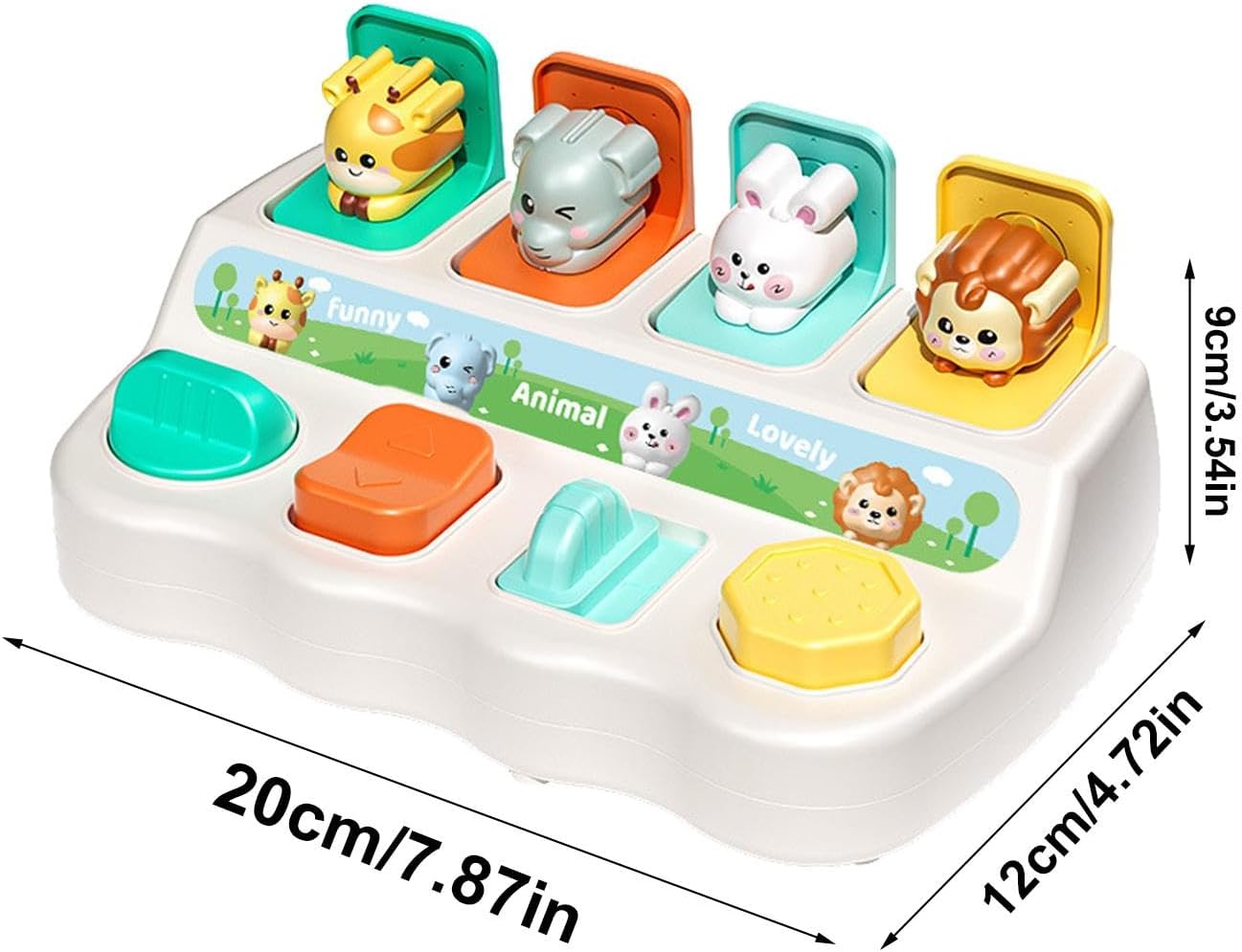 Montessori Switch & Button Box - Safe & Durable Design