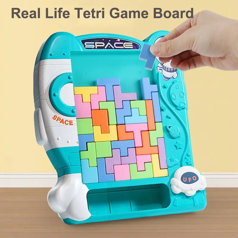 OEM Russian Block Puzzle Tangram Jigsaw Game Brain Teaser Kids Board Manufacturers, Factories