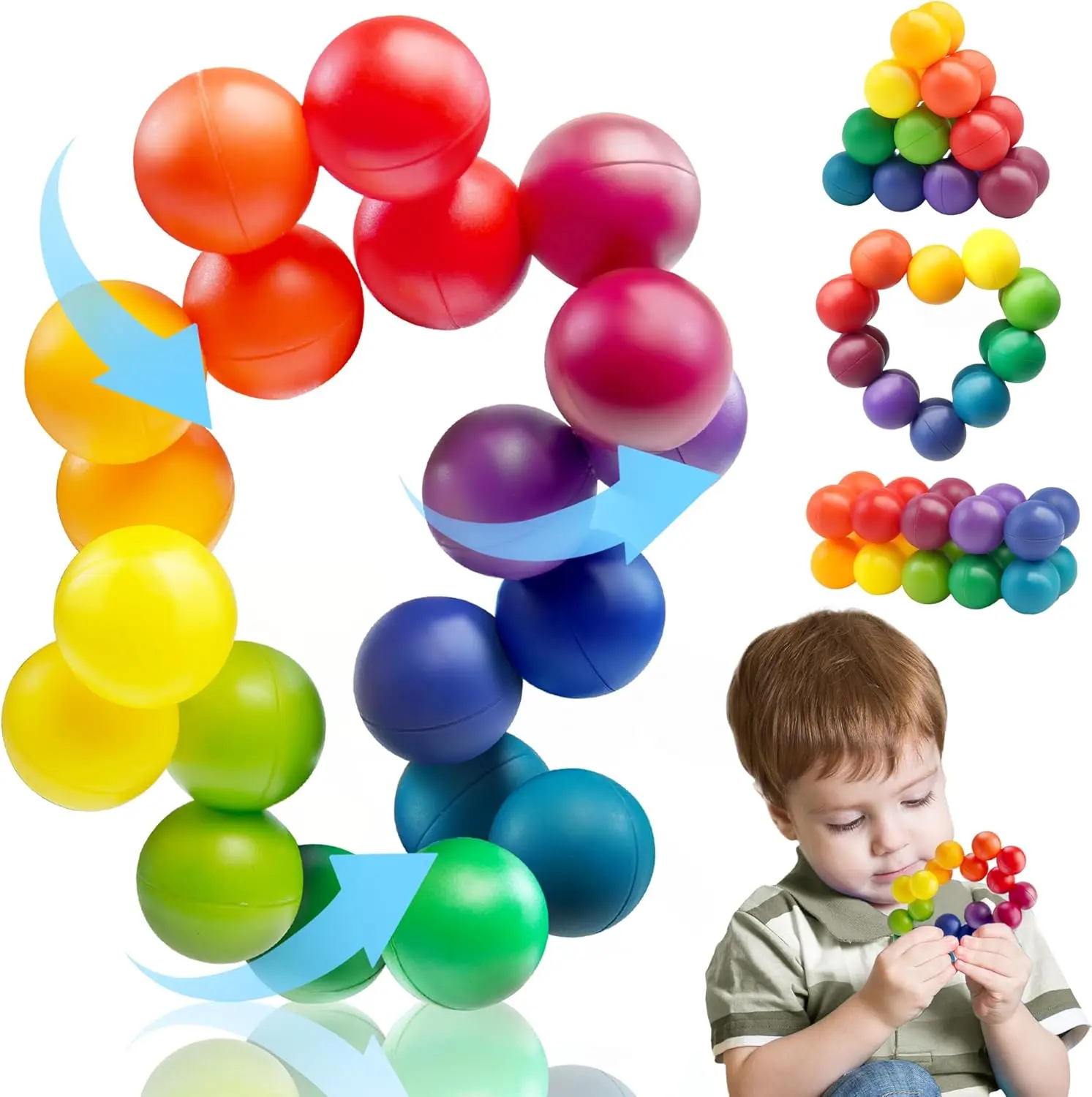 OEM Autism Sensory Fidget Toys Easter Eggs Gifts for Kids Toddlers ADHD Travel Essentials Suppliers, Factories