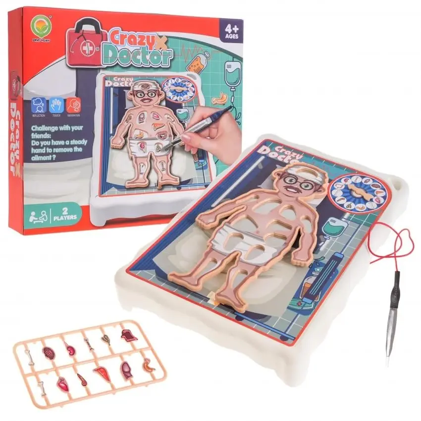 Cheap Electronic Shock Game Crazy Doctor Surgery Educational Touch Toy Manufacturer, Factories