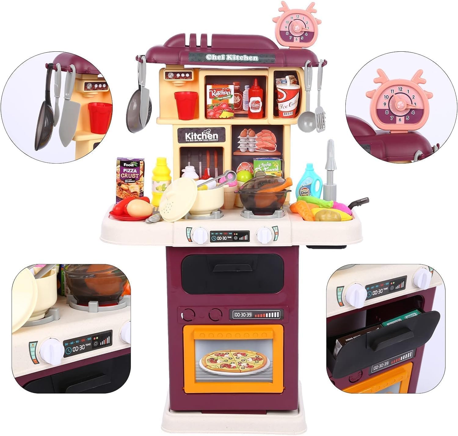 Kids Cooking Playset Details
