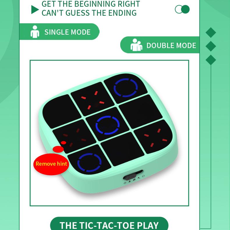 Classic Tic Tac Toe Smart Twist Handheld Game