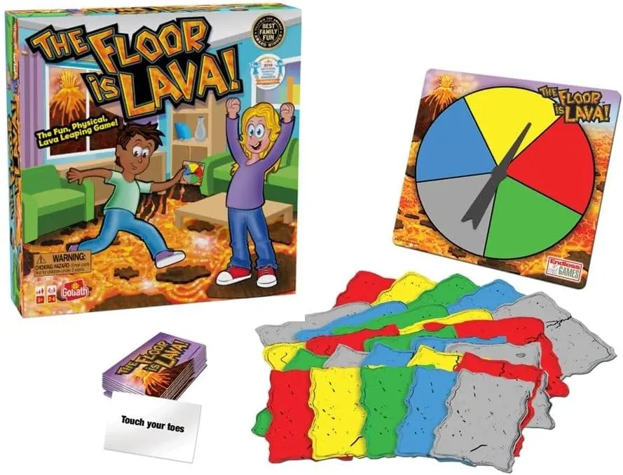 OEM The Floor is Lava Game for Kids and Adults Indoor Outdoor Safe Interactive Physical Activity Fun Factory, Factories