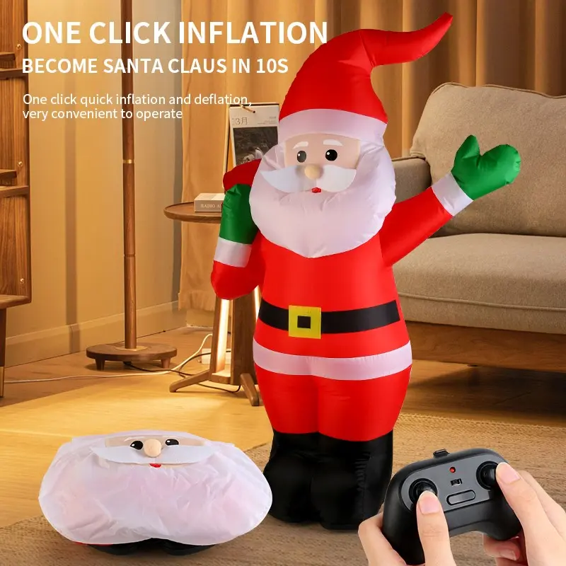 Cheap Remote Control Inflatable Santa Claus Car Toys With Music & 360° Christmas Toys Manufacturer, Suppliers