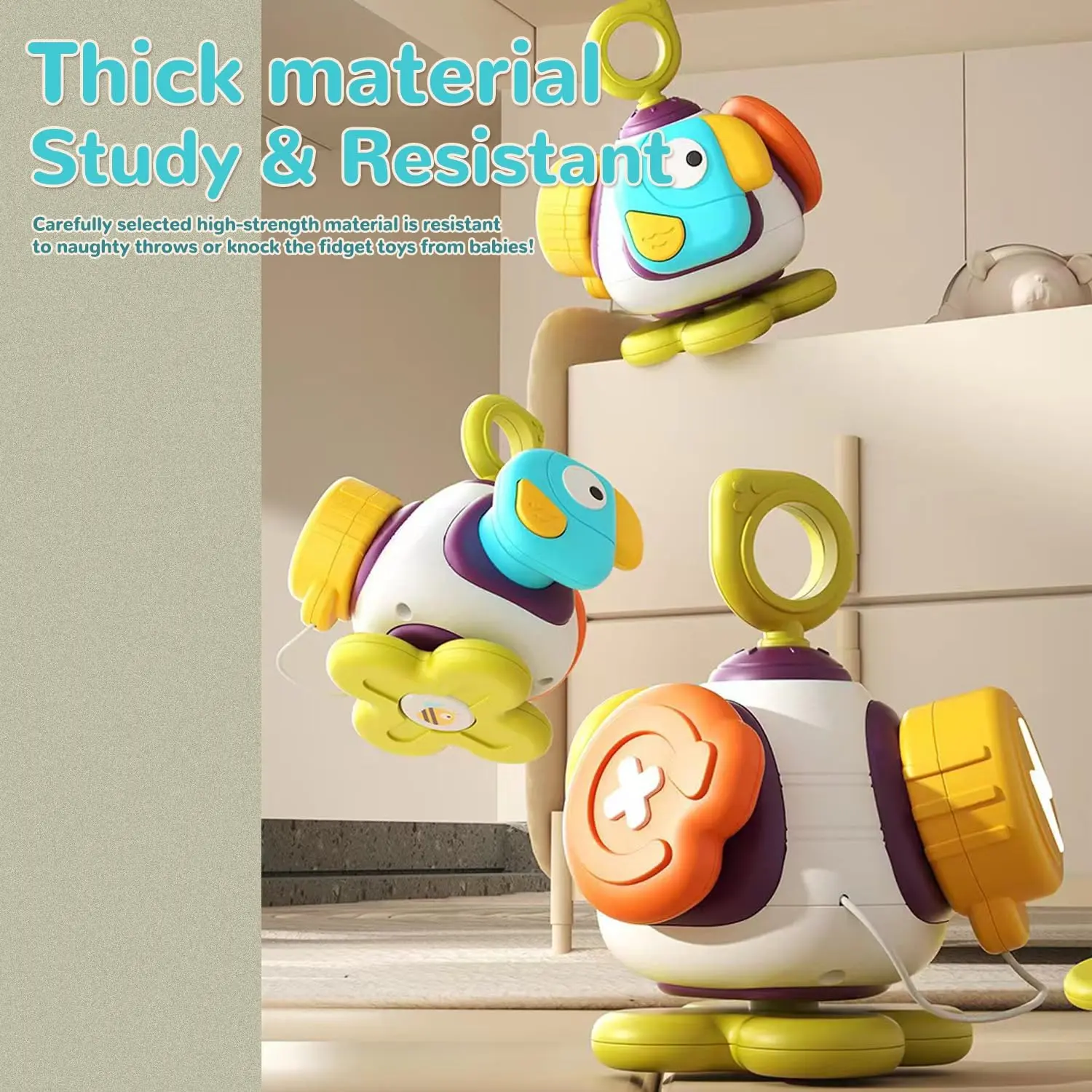 Cheap Baby Montessori Sensory Busy Ball Polyhedron Toy Early Educational Puzzle Grasping Toy Manufacturers, Suppliers