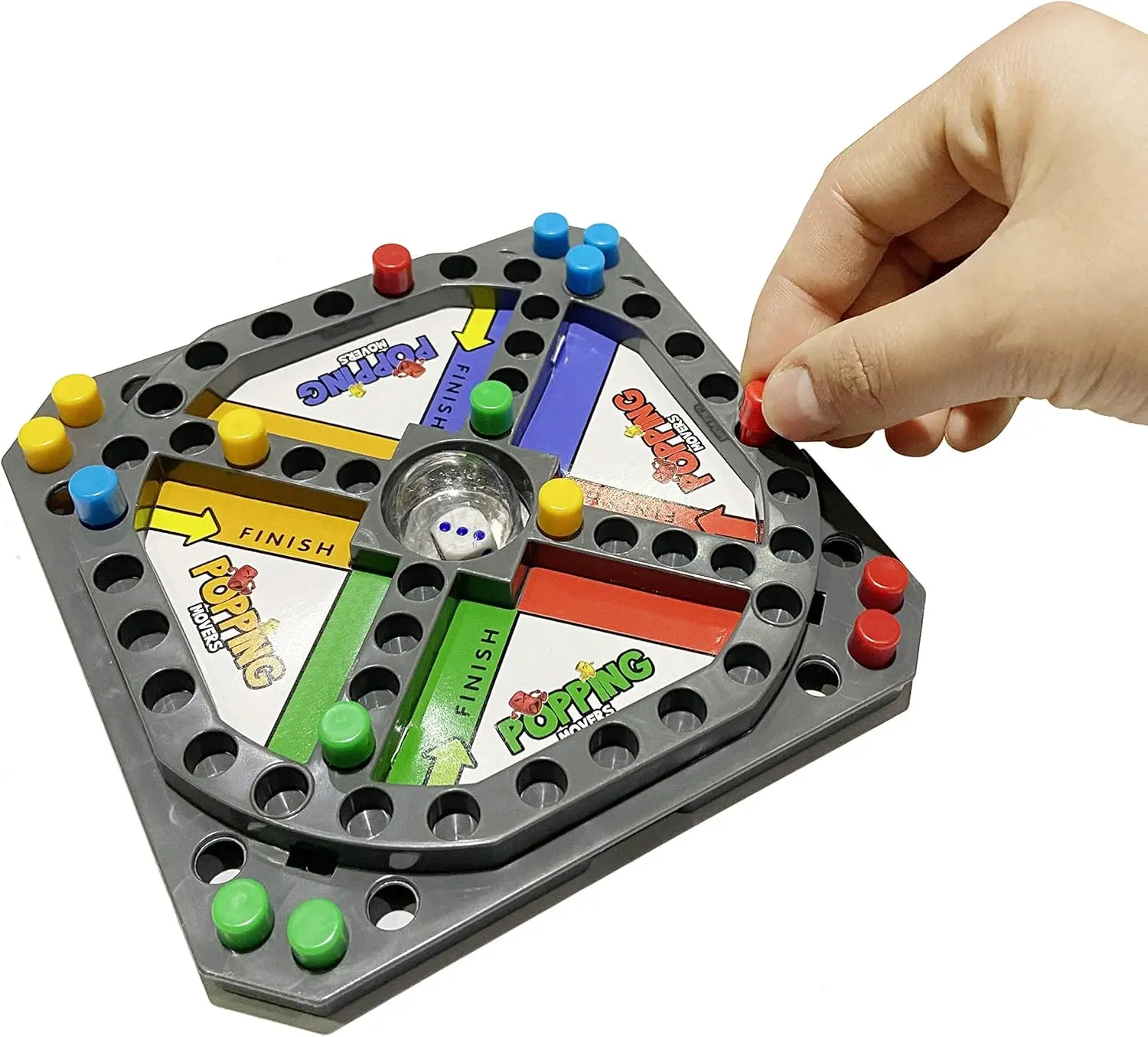 Cheap Popping Movers Preschool Dice Game Trouble Flying Chess Board Supplier, Factories