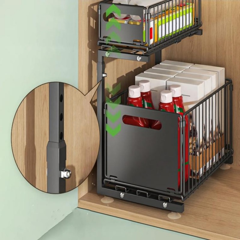 Adjustable & Space-Saving Design
