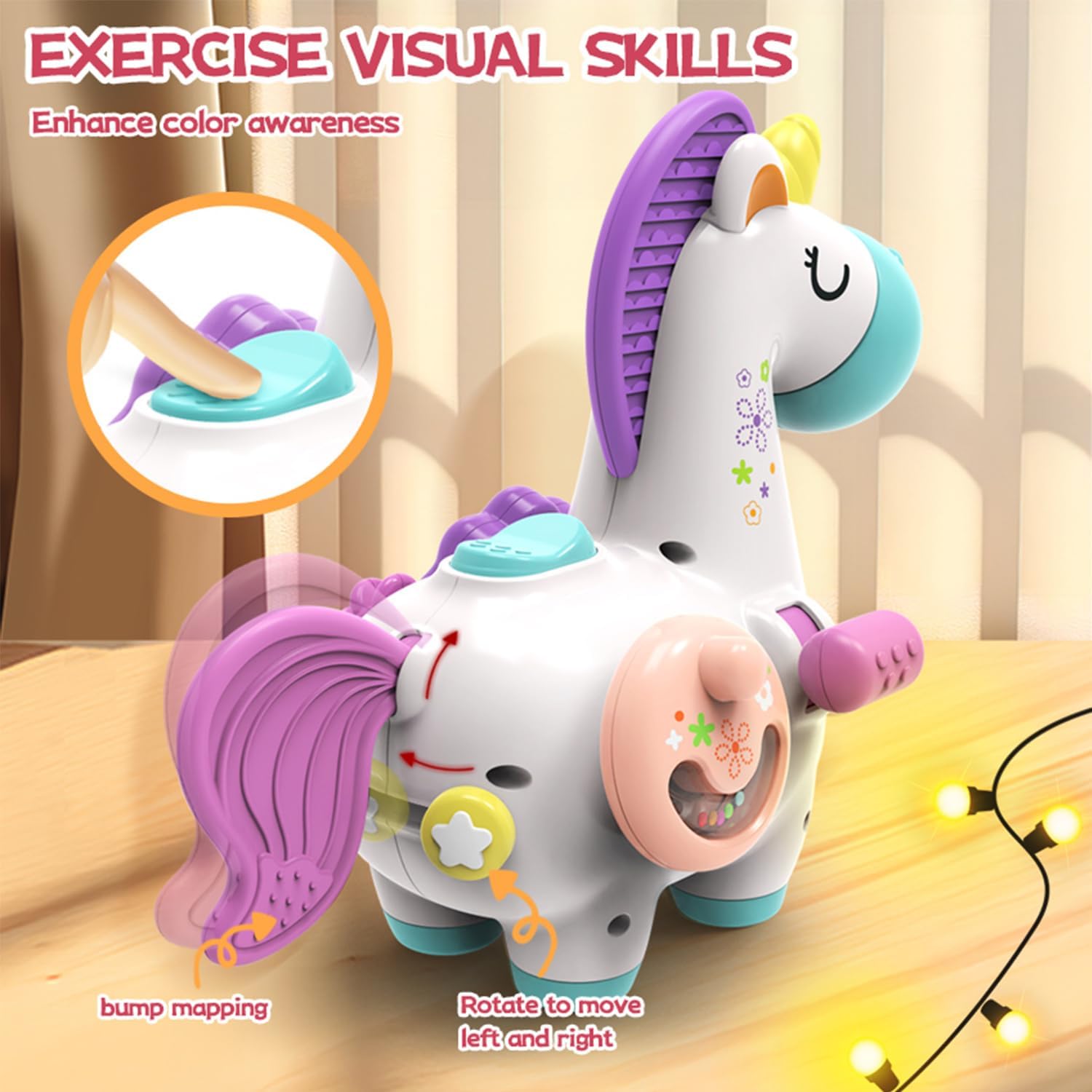 Portable and travel friendly busy board toy