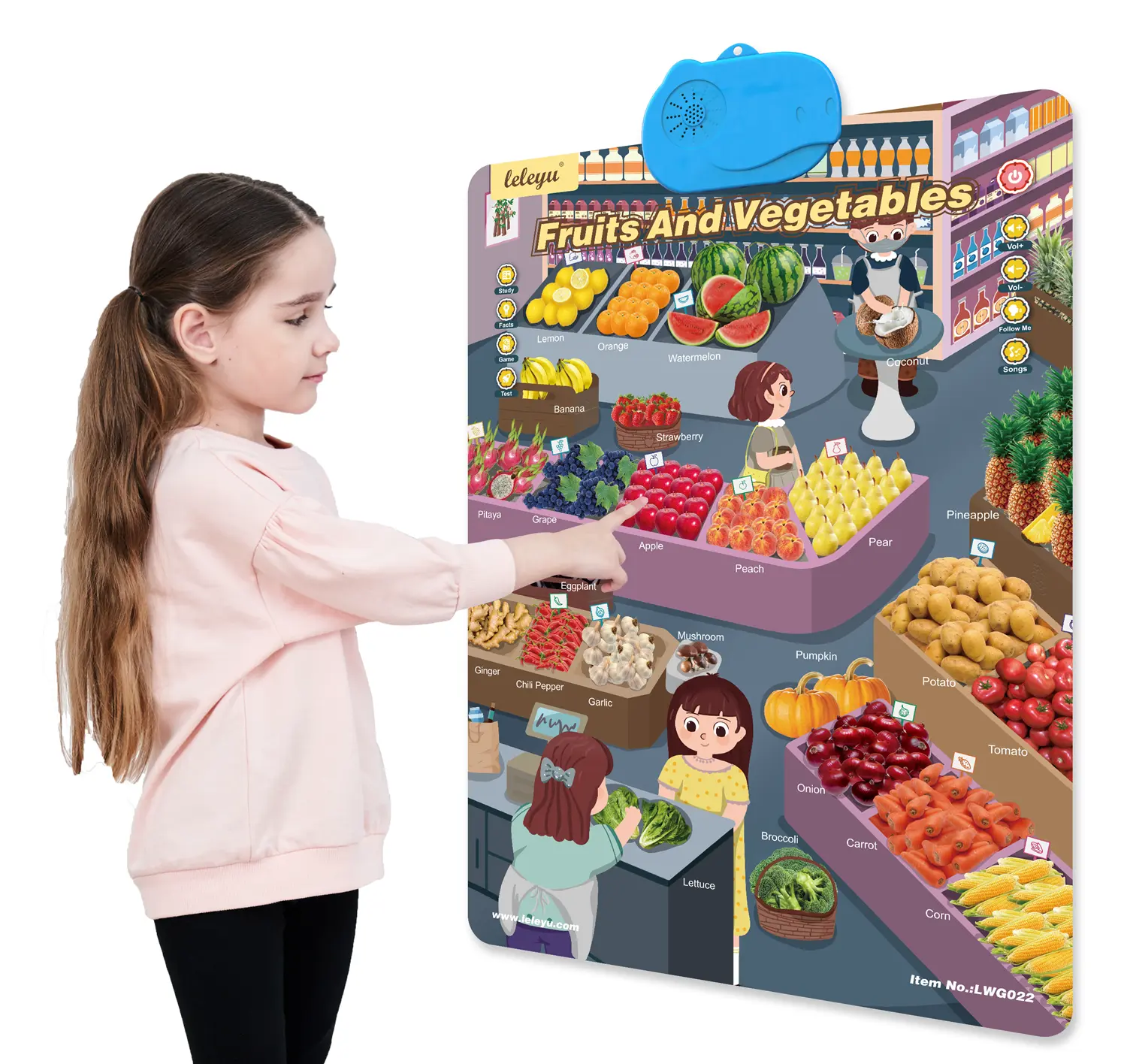 OEM Preschool Educational Talking Learning Posters ABC 123 Interactive Music Alphabet Wall Chart Supplier, Suppliers