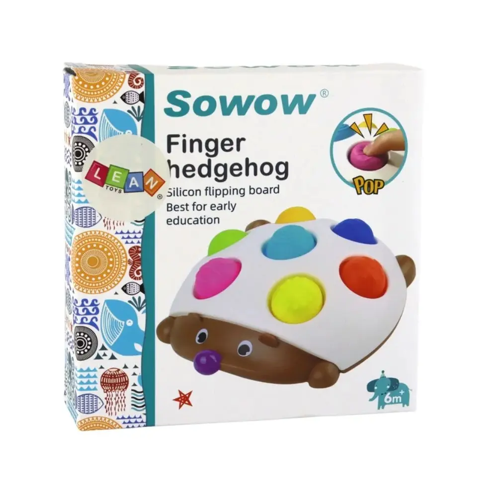 Cheap Cartoon Hedgehog Silicone Push Bubble Sensory Fidget Toy Kids Manufacturer, Factory