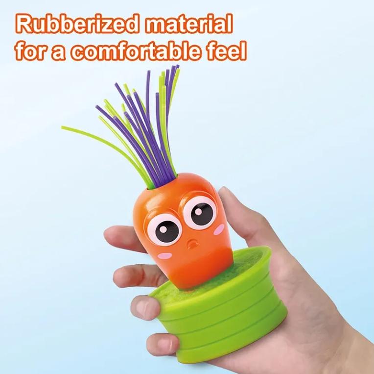 Multi-sensory Fidget Toy with Hair Pulling Feature