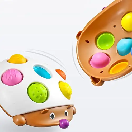 Cheap Cartoon Hedgehog Silicone Push Bubble Sensory Fidget Toy Kids Manufacturer, Factory