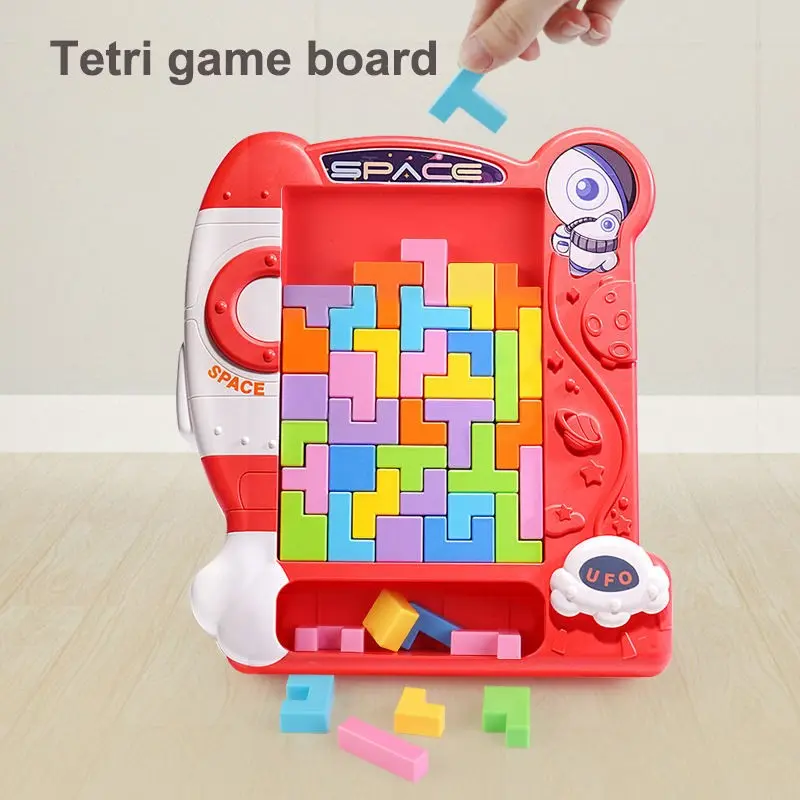 OEM Russian Block Puzzle Tangram Jigsaw Game Brain Teaser Kids Board Manufacturers, Factories