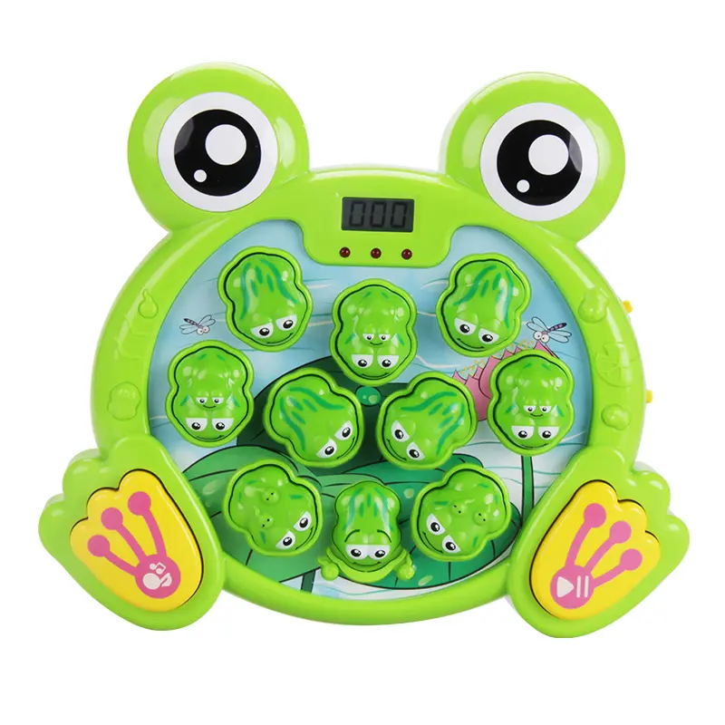 Cheap Frog Interactive Hammer Game Toy Whack a Frog Montessori Educational Fine Motor Skills Factory, Factories