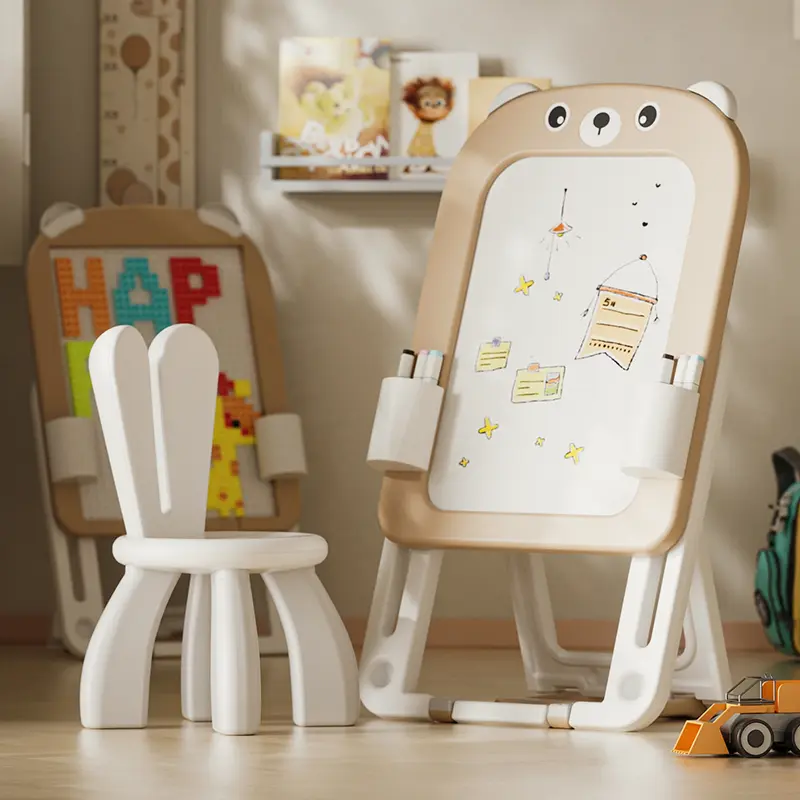 Cheap Mini Magnetic Foldable Drawing Board Easel – Kids Doodle Dry Erase Painting Toy Manufacturer, Supplier