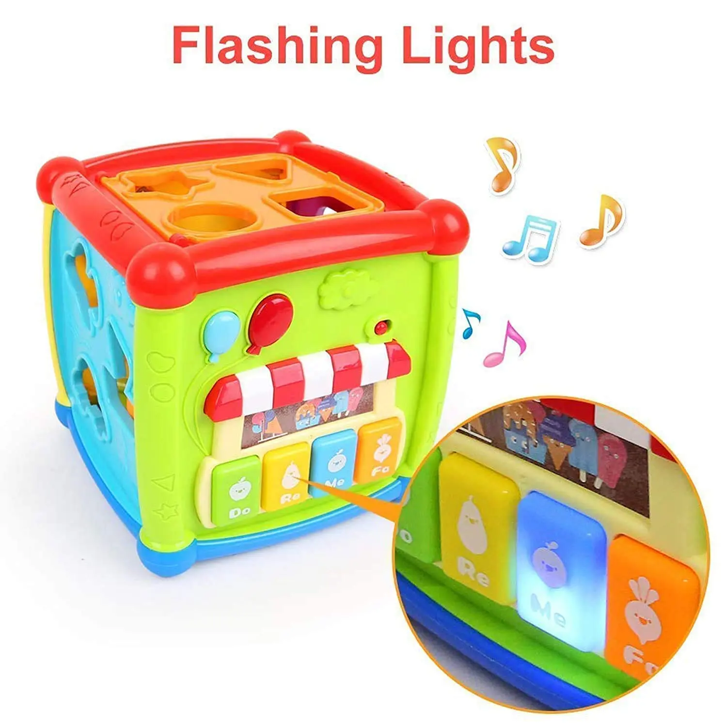 OEM Montessori Educational Toys Baby Learning Shape Sensory Sorting Game Cube Manufacturer, Supplier