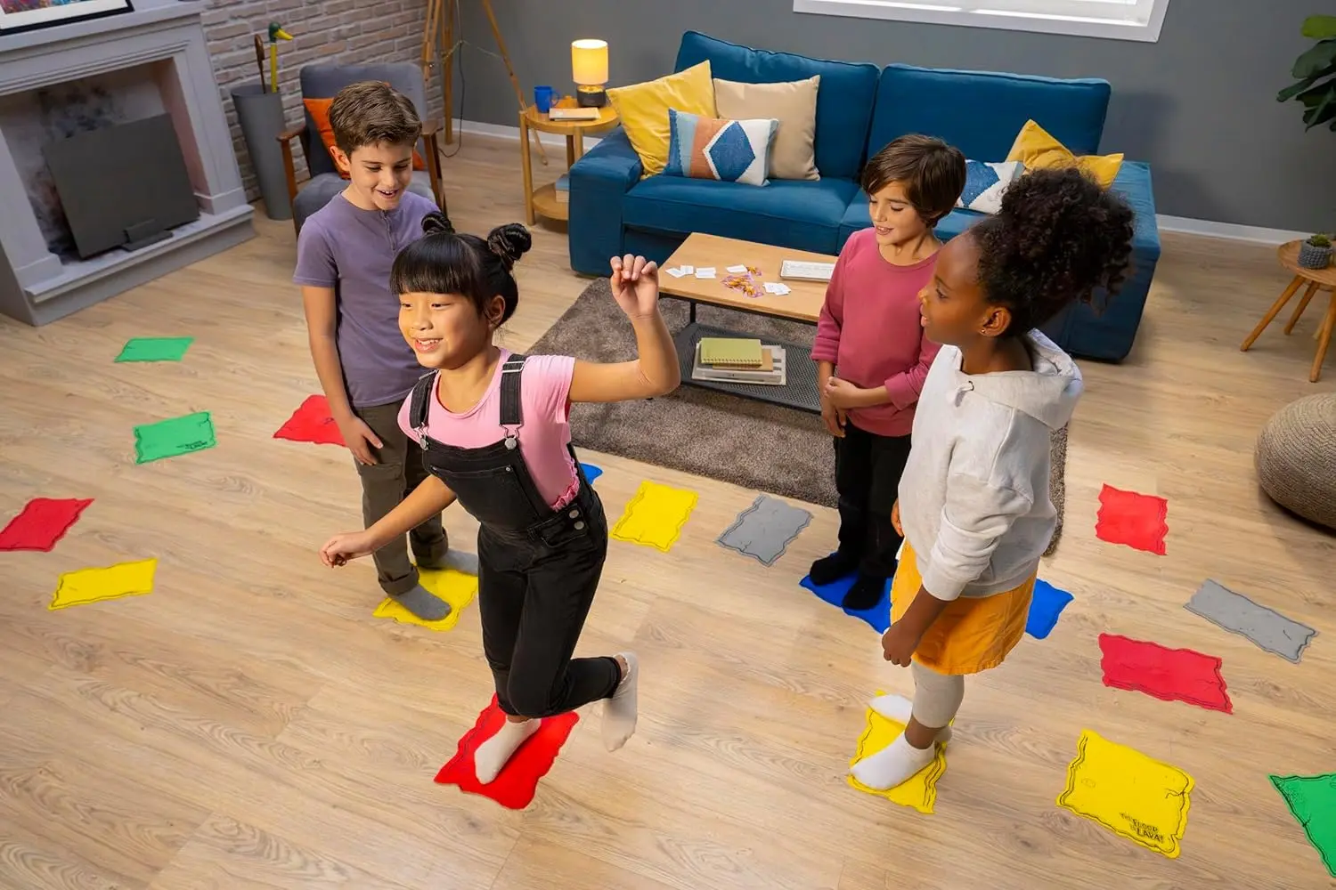 OEM The Floor is Lava Game for Kids and Adults Indoor Outdoor Safe Interactive Physical Activity Fun Factory, Factories