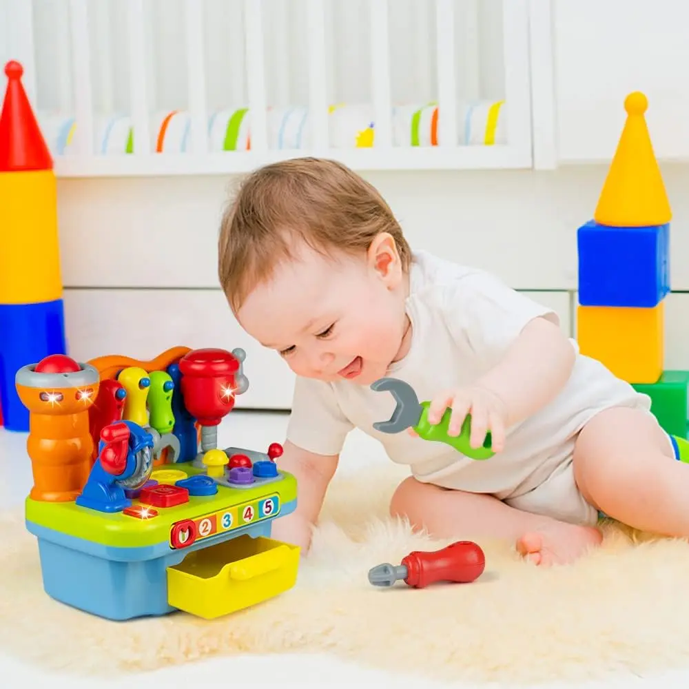 OEM Multifunctional Musical Workbench Toy Kids Learning Tool Shape Sorter Set Manufacturer, Factory