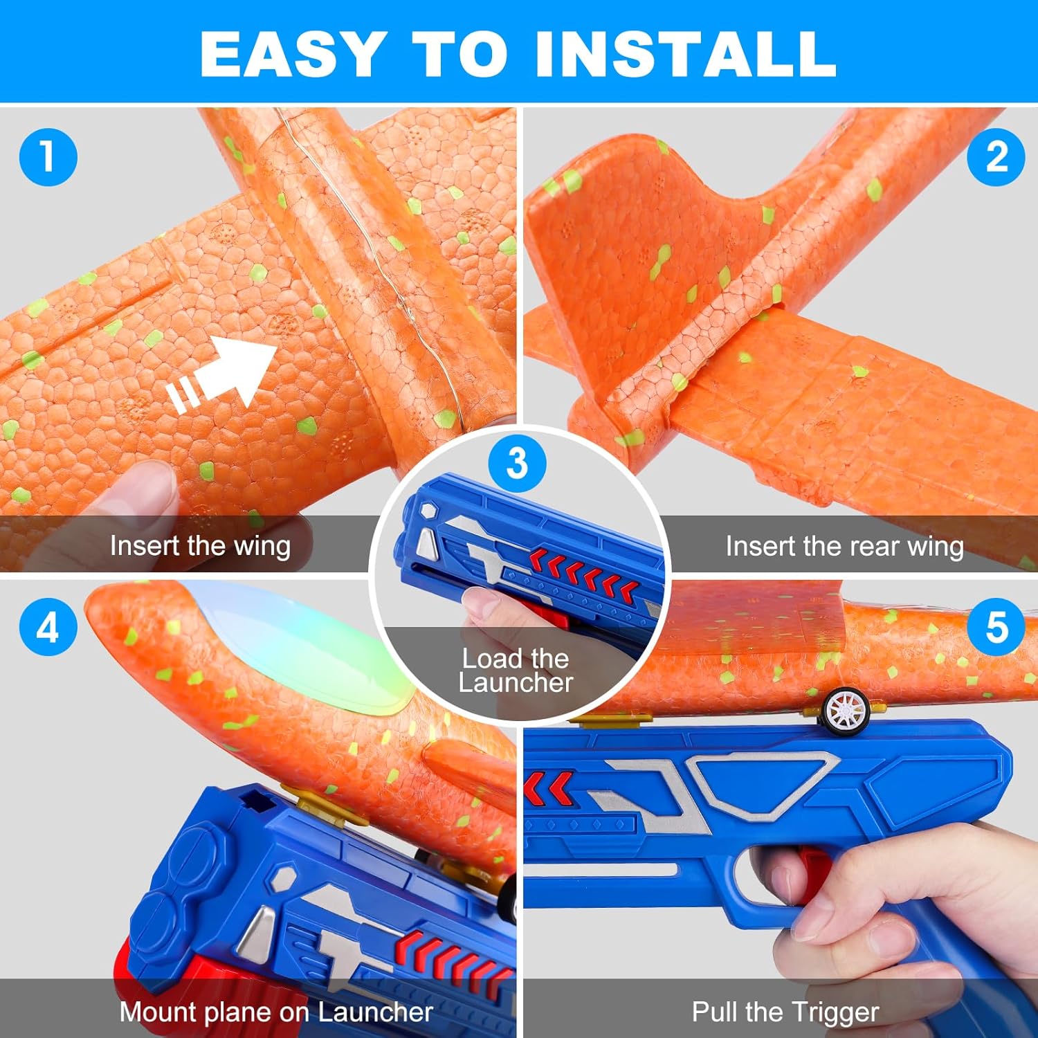 Outdoor Active Play Foam Airplane Toy