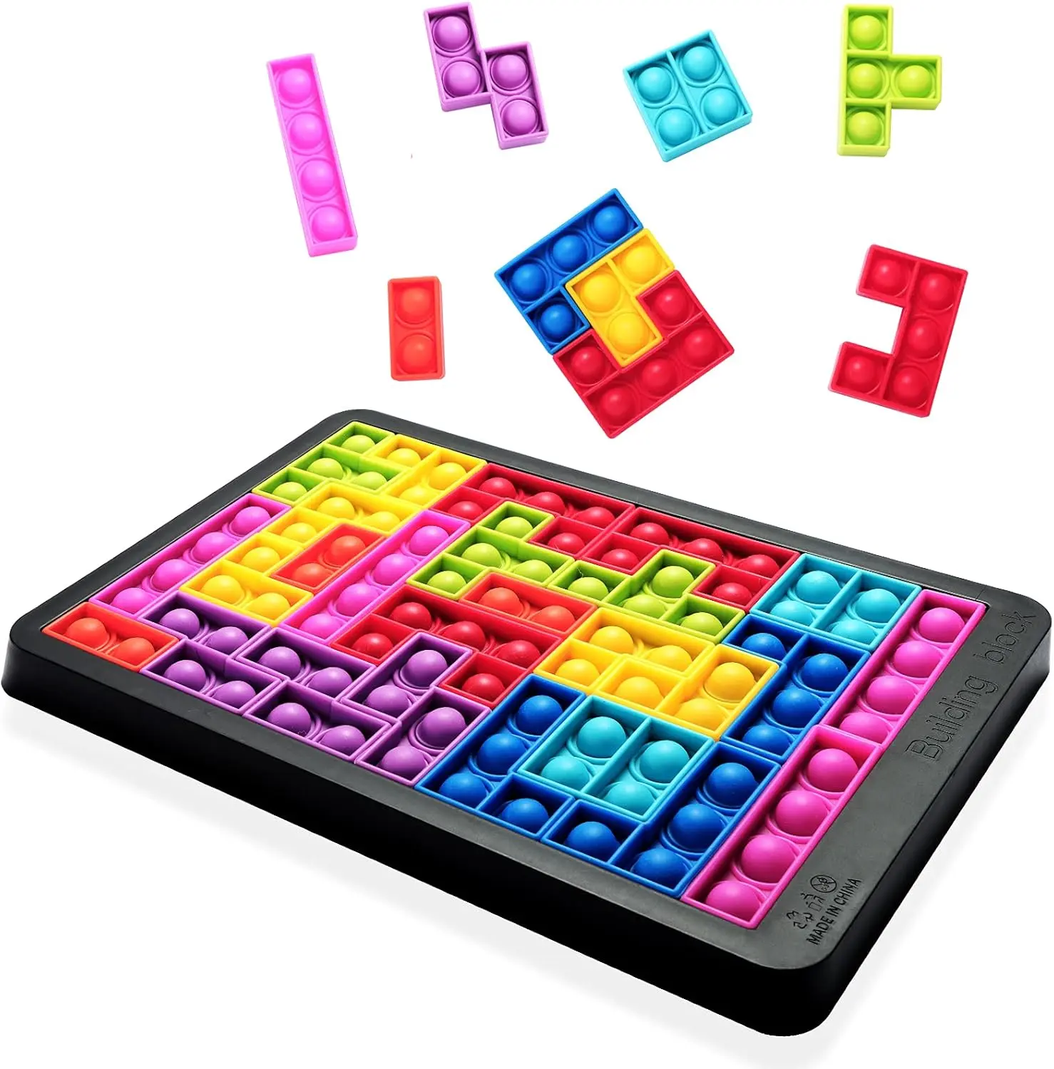 Cheap Pop Fidget Toy Puzzle Bubble Push It Sensory Relief Game Manufacturers, Suppliers