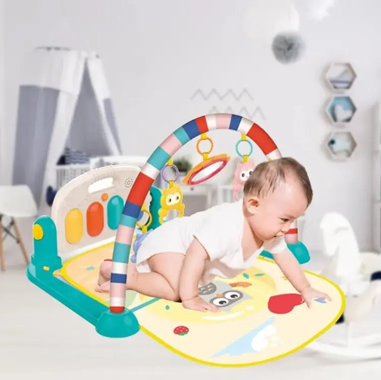Cheap Multifunctional Protective Fitness Gym Mat Toys Owl Style Baby Piano Blanket Manufacturer, Manufacturers