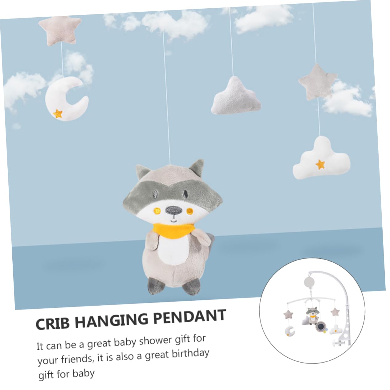 Baby Gift Crib Pendant