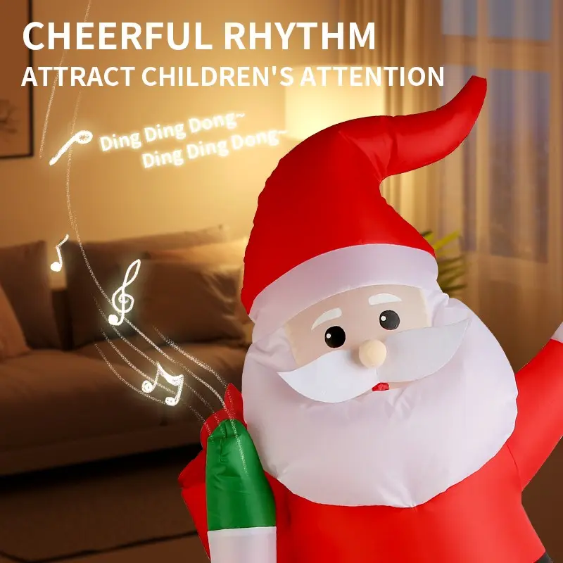 Cheap Remote Control Inflatable Santa Claus Car Toys With Music & 360° Christmas Toys Manufacturer, Suppliers