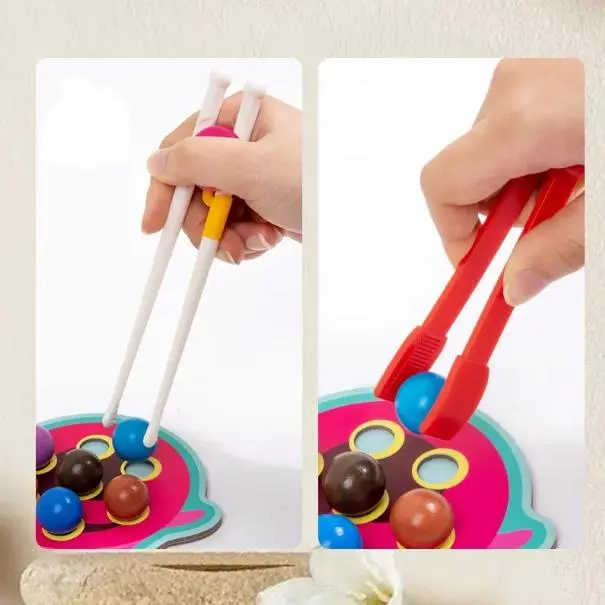 Cheap Preschool Educational Toy Sorting Color Cognition Game Wooden Clip Beads Sensory Matching Puzzle Teaching Aids Manufacturer, Factory