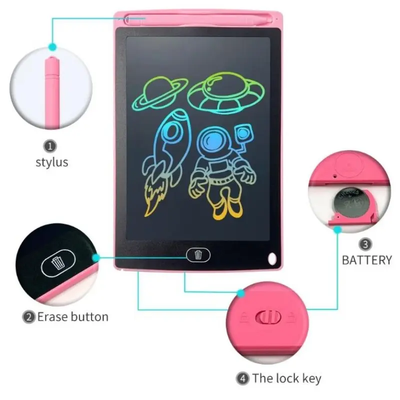 OEM Multicolor Children's LCD Writing Board 8.5 Inch Portable Digital Drawing Tablet Manufacturer, Factories