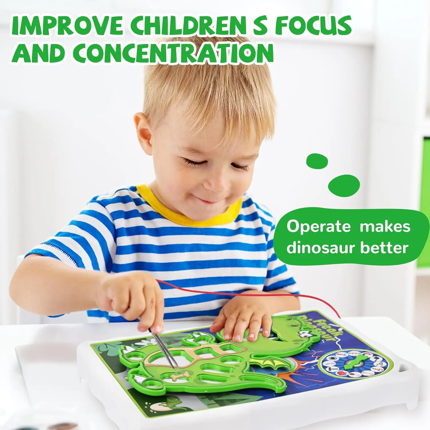 Cheap Dinosaur Board Game for Kids Tweezers Classic Fun Pieces Manufacturers, Supplier