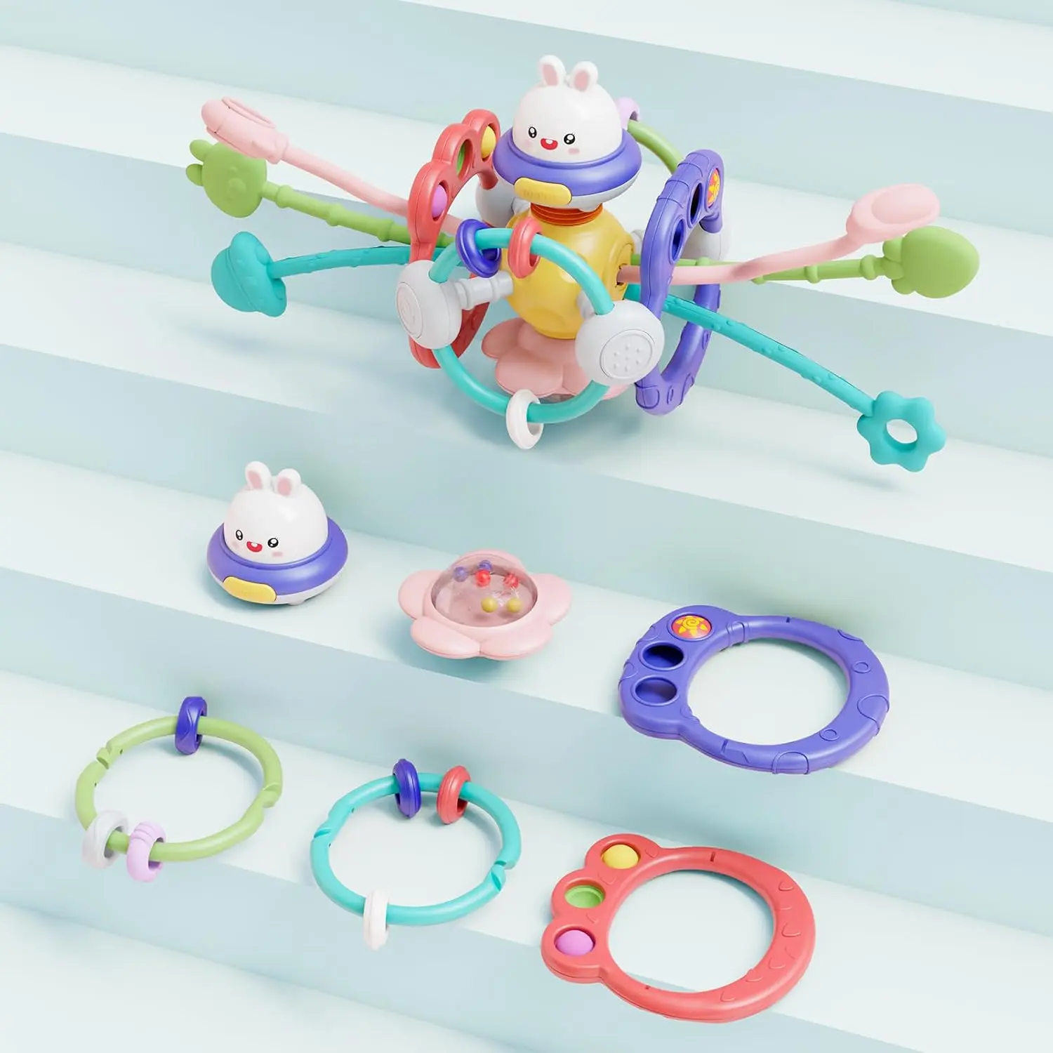 Cheap Montessori Baby Pull String Sensory Toys Travel Busy Cube Fine Motor Skills Manufacturer, Manufacturers