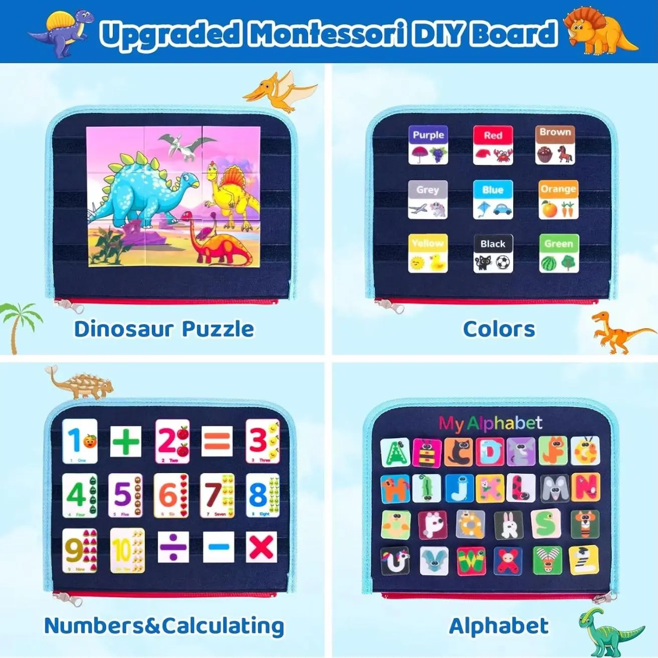 OEM Montessori Educational Sensory Busy Board Book for Toddlers – Fine Motor Skills Learning Travel Toy Factory, Factories