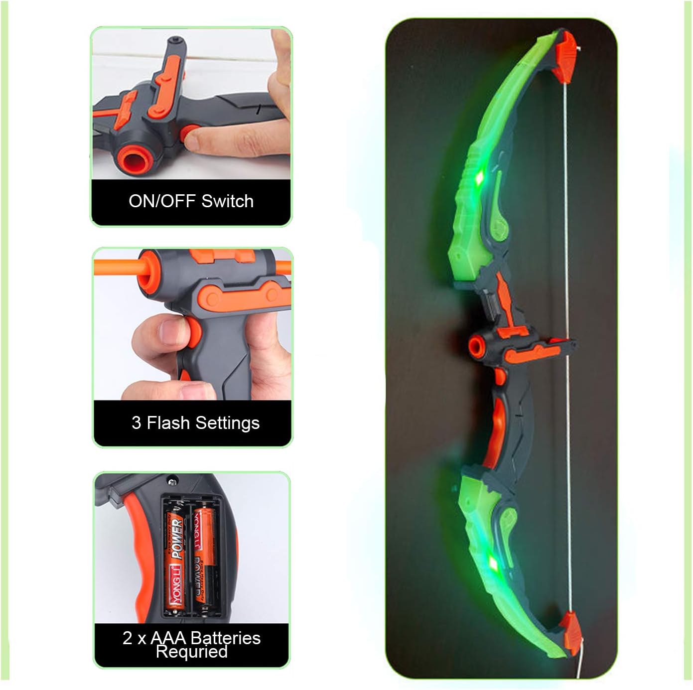 Light-Up Feature for Extra Fun
