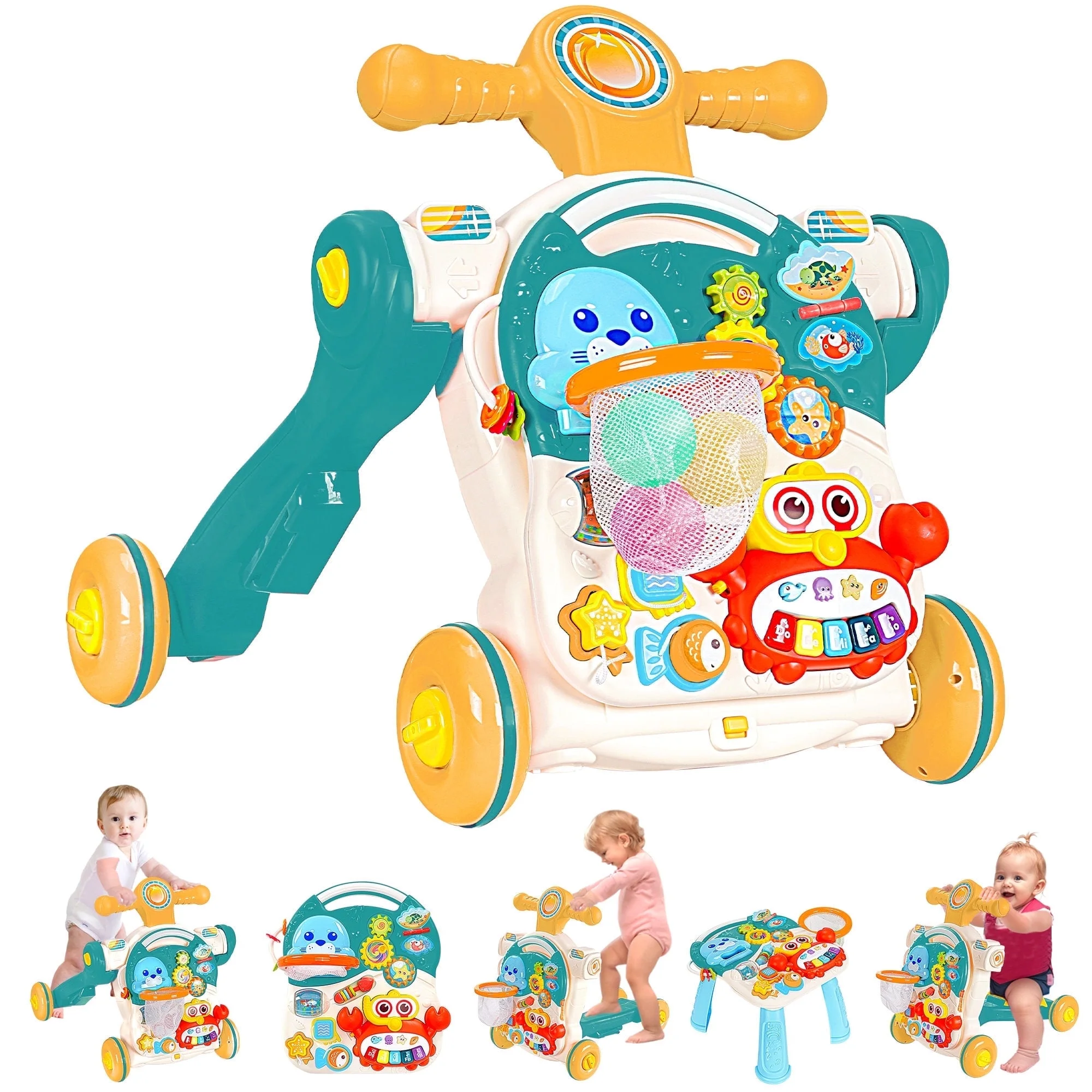 Multifunctional 4-in-1 Design