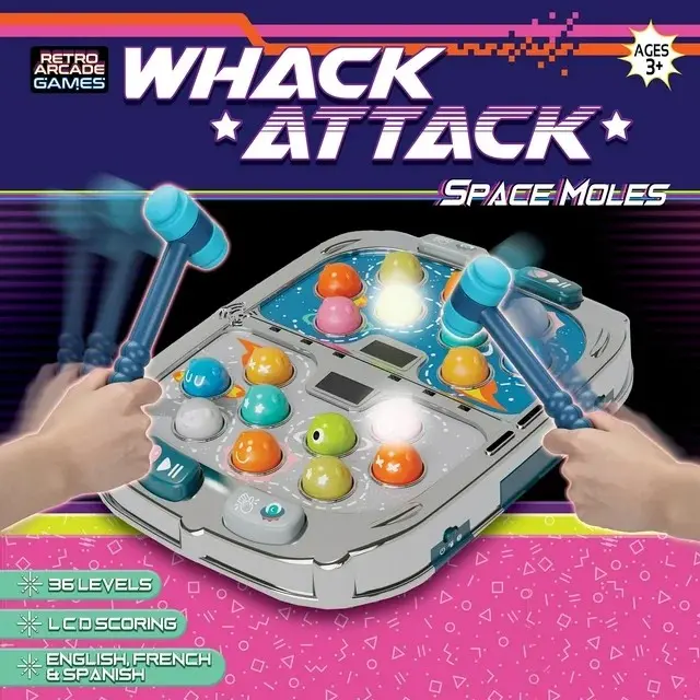 OEM Whack Attack Space Mole Tabletop Game with Lights Sounds LCD Scoring Manufacturer, Manufacturers