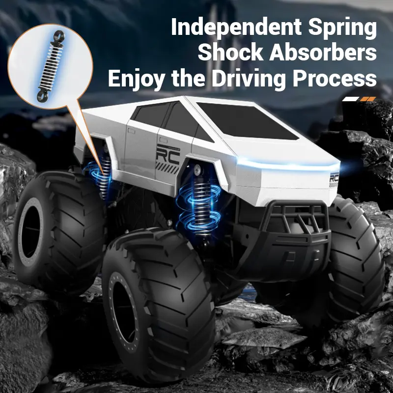 OEM Remote Control Off-Road Pickup Truck 4WD Waterproof Cybertruck RC Car Monster Truck Manufacturer, Suppliers