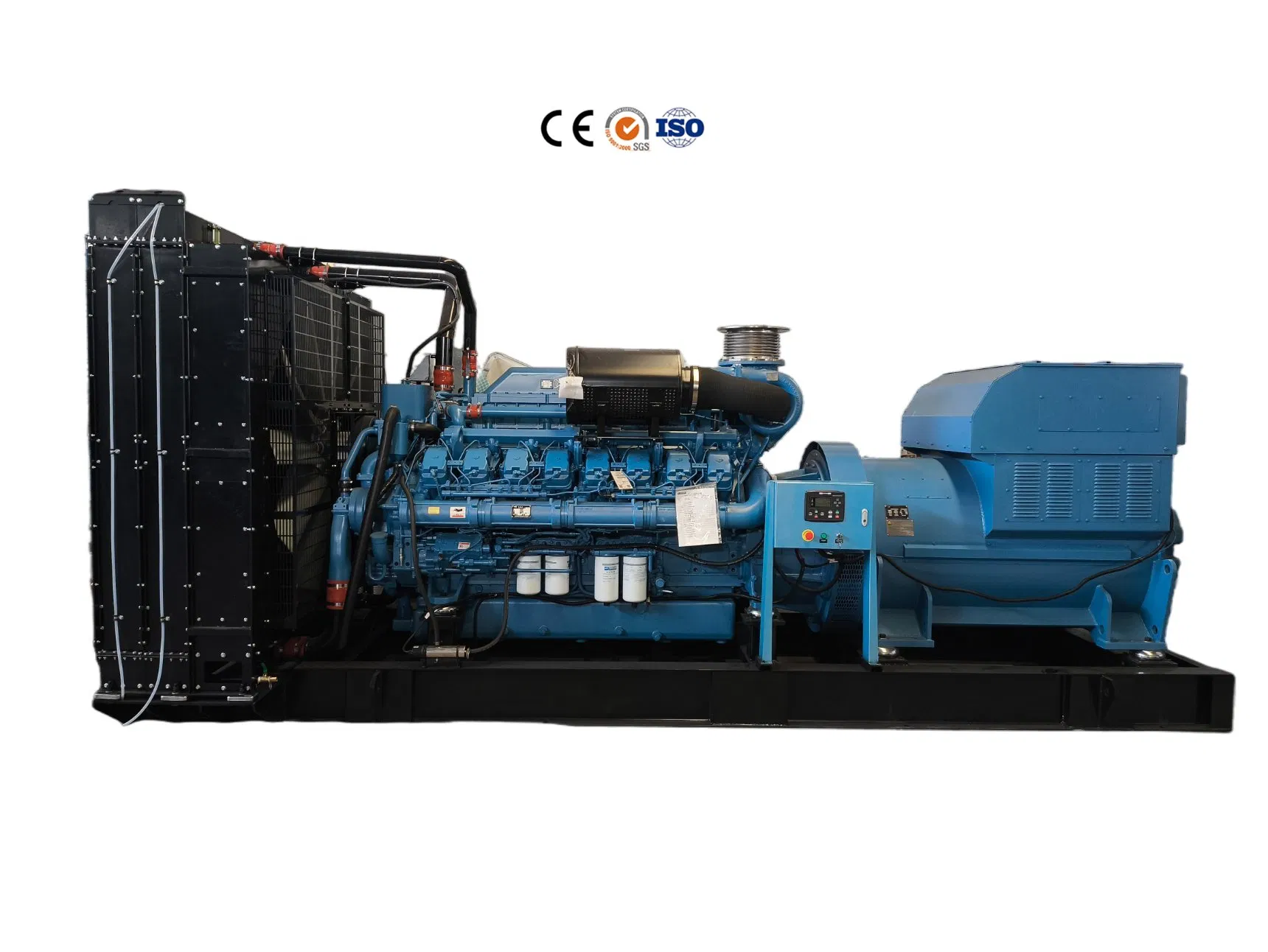 50kw- 500kw مولد ديزل كهربائي مع غطاء عازل للصوت منخفض الضوضاء مزود بمحرك ويشاى يوتشاى للاستخدام الصناعي والمنزلي والفندقي