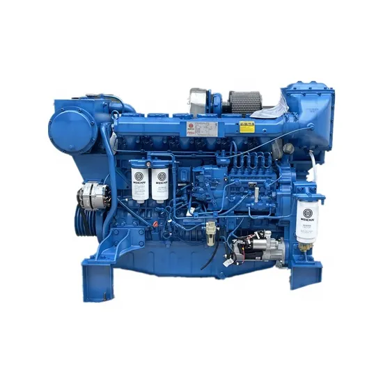 L126ti 265kw-294kw مجموعة مولدات محرك الديزل البحري للسفن للاستخدام في القوارب