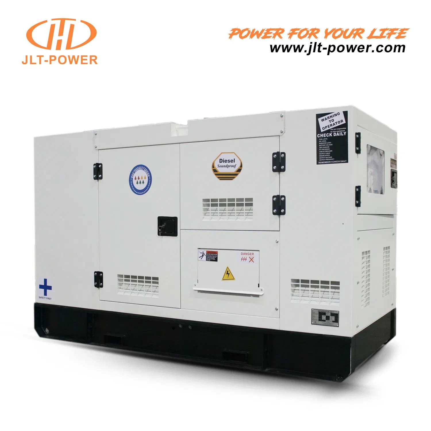 50Hz 30kVA مجموعة مولدات الديزل من النوع الصامت المدعومة بمحرك يانغدونغ Y4100d