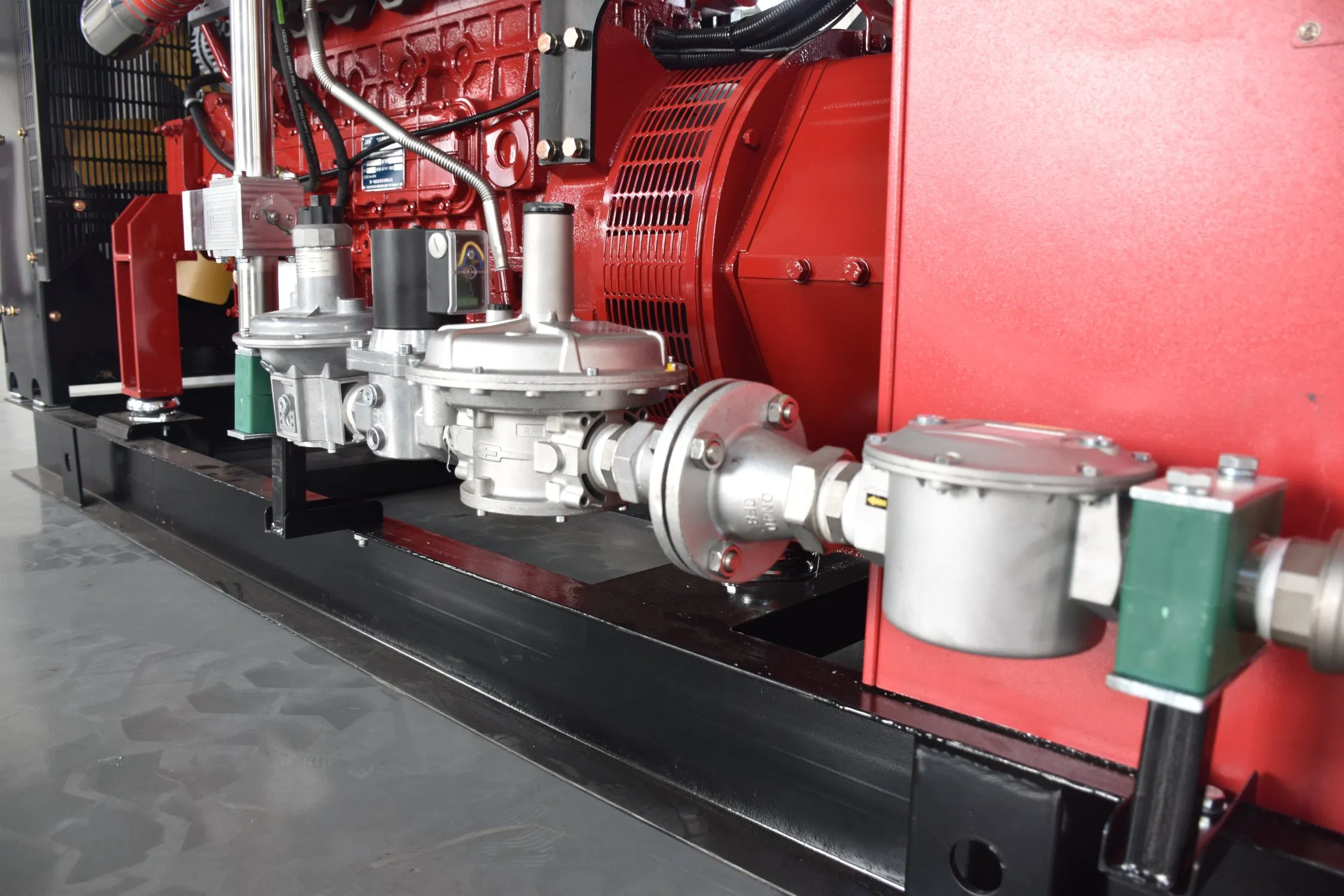 180kw 50Hz 1500rpm مجموعة مولدات تعمل بالهيدروجين والديزل والغاز الطبيعي والغاز المسال والبيوجاز من ويشاى باور مع مولد ليروي سومر لتوليد الطاقة بكفاءة