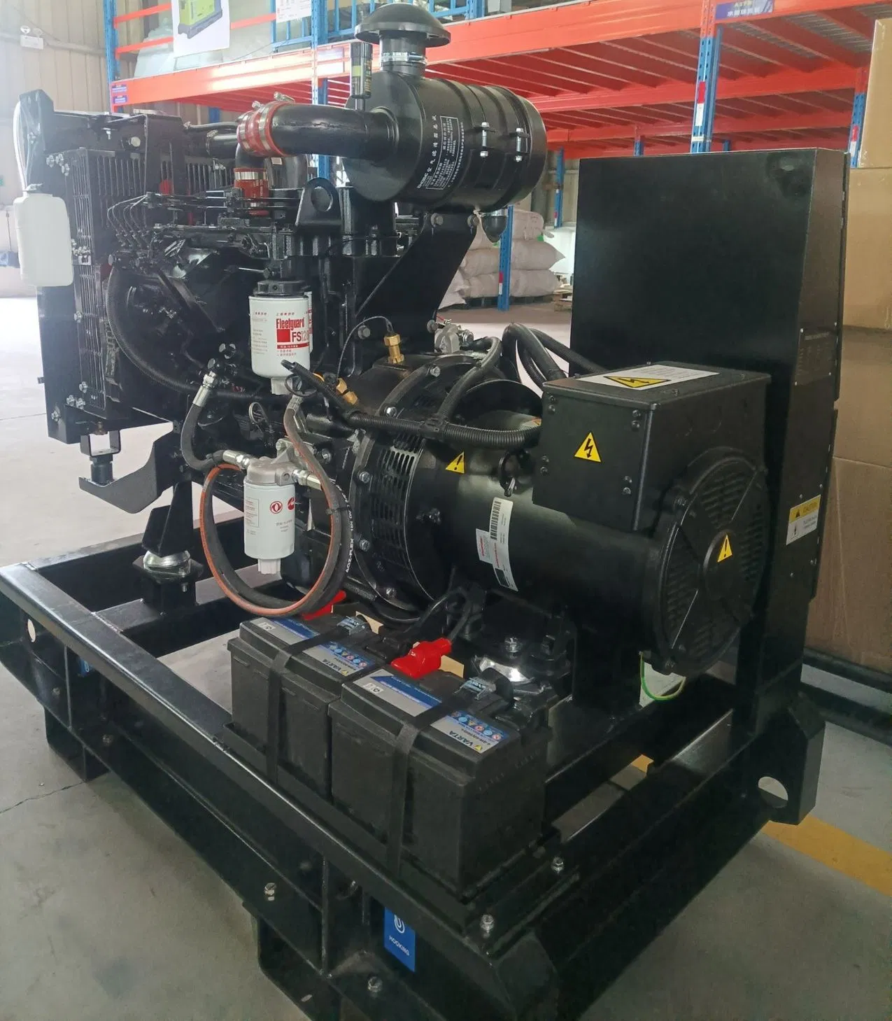 33kVA مولد ديزل كمينز في وضع الاستعداد 4b3.9-G12 مجموعة مولدات محرك كمينز Mc33D5 مولد
