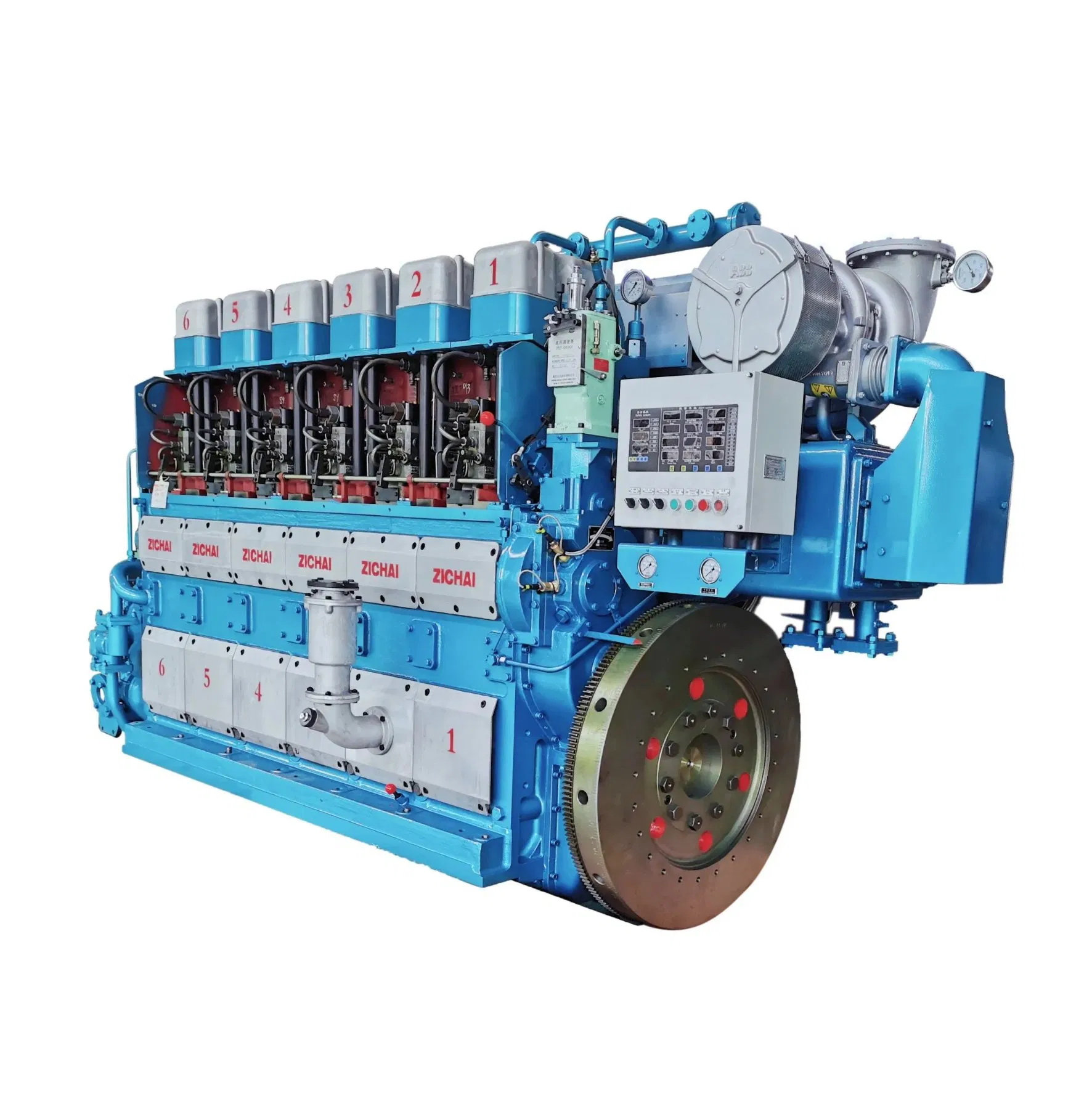 L126ti 265kw-294kw مجموعة مولدات محرك الديزل البحري للسفن للاستخدام في القوارب