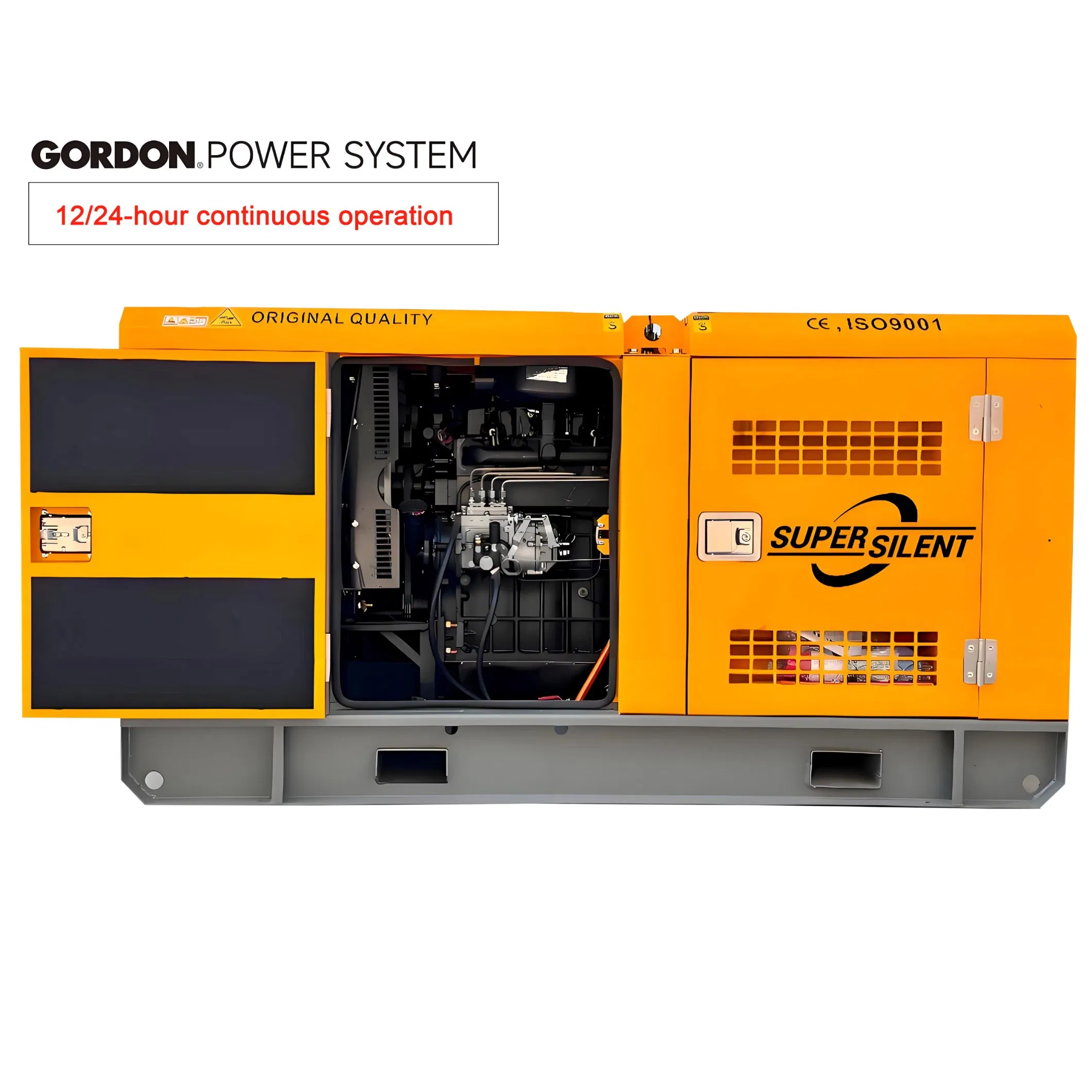 مولد ديزل صناعي مباشر من المصنع منخفض الضوضاء 30kw 40kVA 3