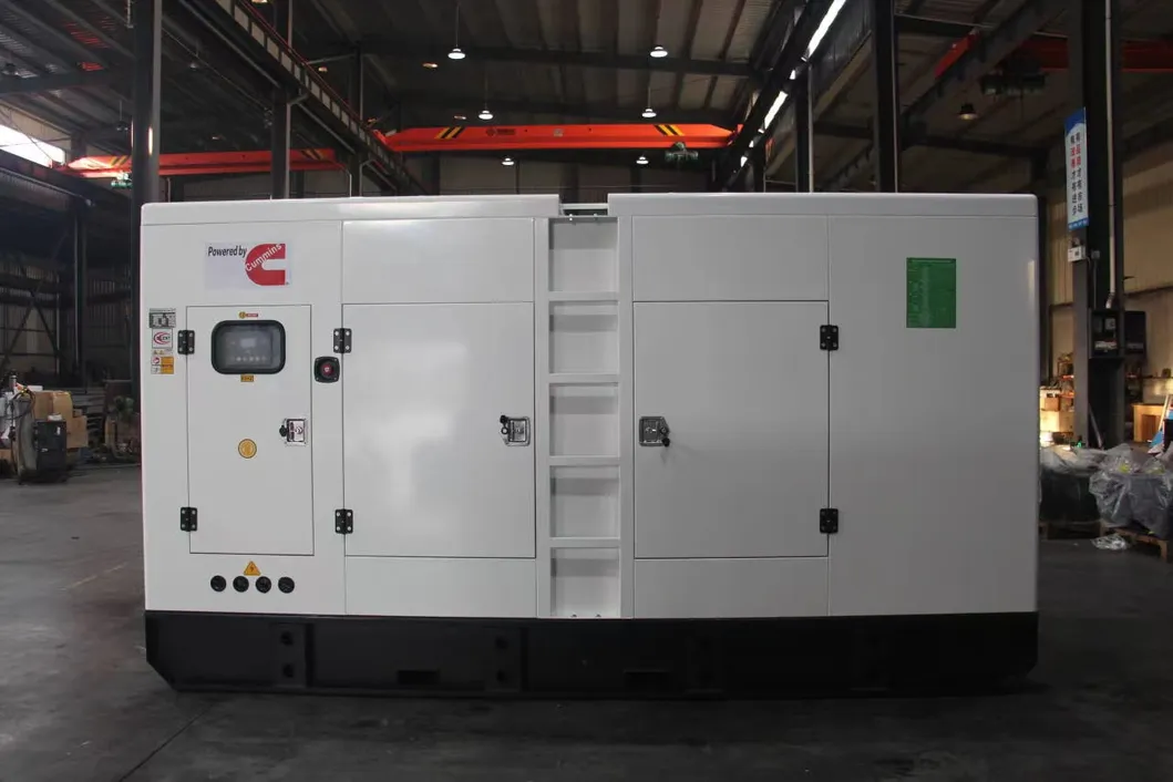 مولد ديزل صامت من كامينز 250kVA 150kVA 100kVA للبيع منخفض الضوضاء
