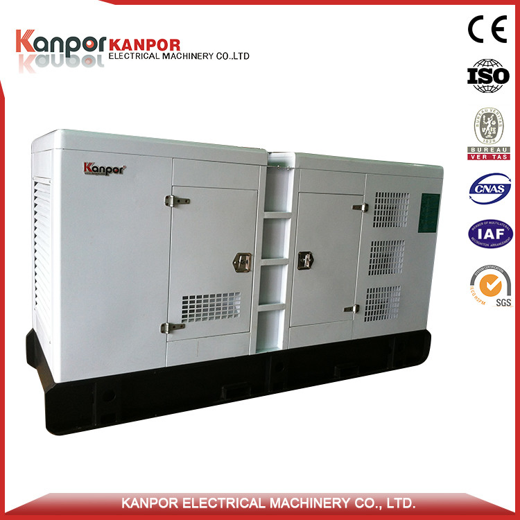 مولد ديزل صامت من كامينز 250kVA 150kVA 100kVA للبيع منخفض الضوضاء