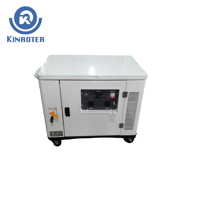 مولدات ديزل مدمجة وصامتة تعمل بالتبريد بالهواء 3kw-15kw للاستخدام السكني والتجاري