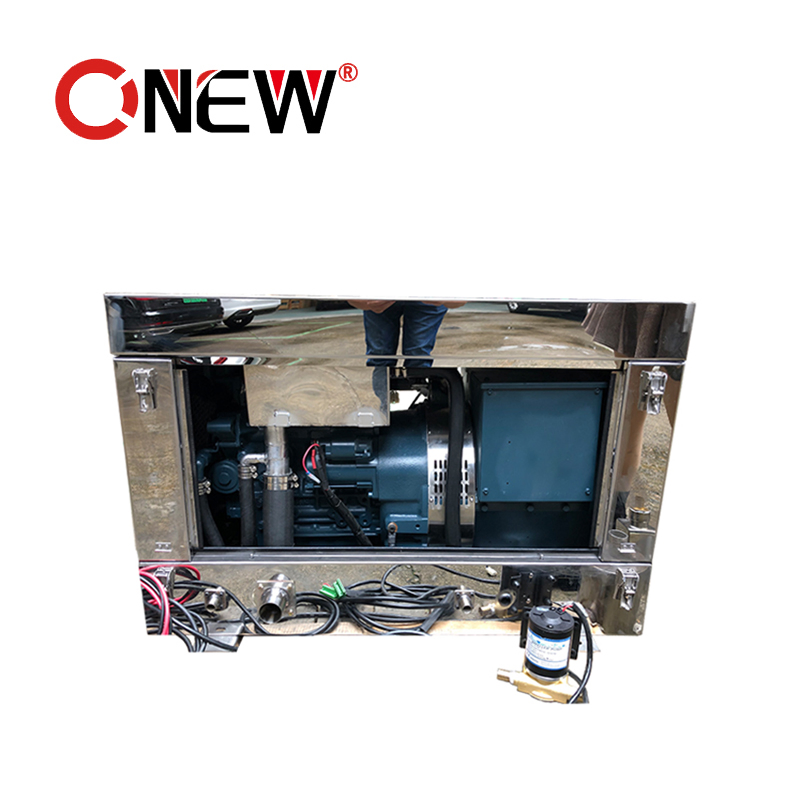 محرك ديزل بحري صغير مبرد بالماء صامت مجموعة مولدات بسعر رخيص 3kVA 4kVA 5kVA 6kVA 7kVA 8kVA 10kVA 12kVA 15kVA 18kVA 20kVA 25kVA للزورق